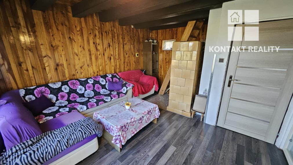 3-podlažná murovaná chata v obci Svinica