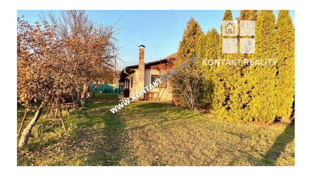 Záhrada a rodinný dom s pozemkom 1272 m2, Veľká Ida