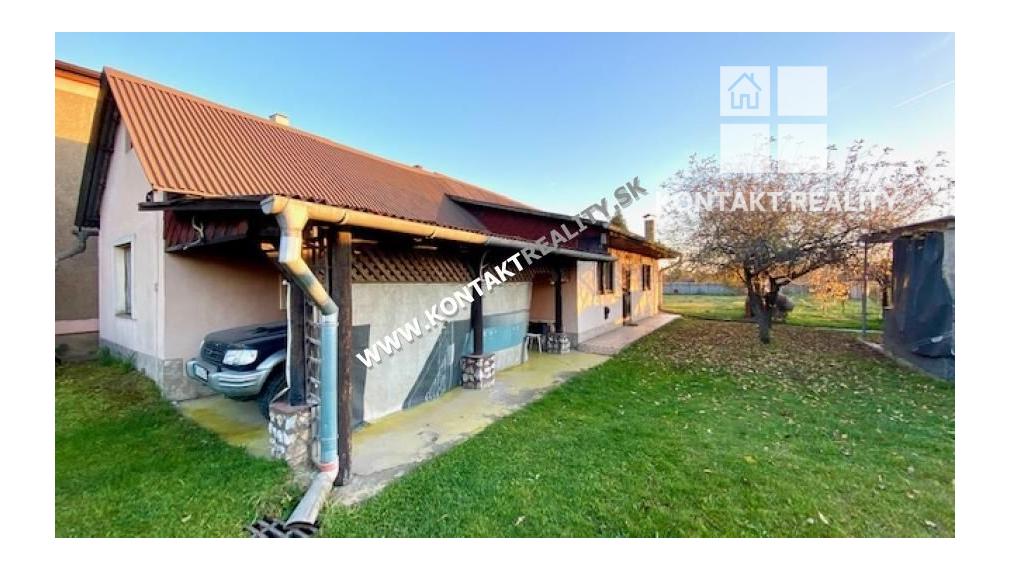 Rodinný dom v obci Veľká Ida, 100m2, pozemok 1272 m2 - TOP