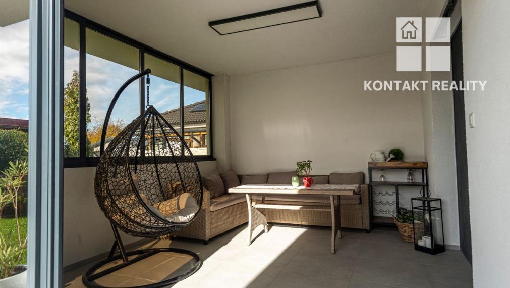 Rezervované.... Pekný tehlový 4 izb. RD - bungalov, zimná terasa, Geča, blízko Košíc 