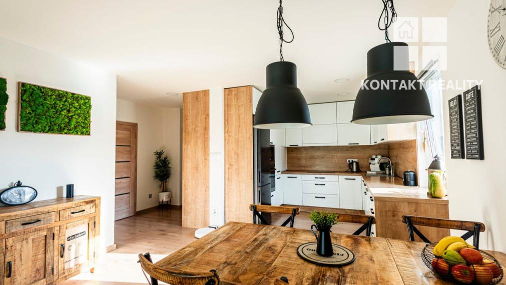 Rezervované.... Pekný tehlový 4 izb. RD - bungalov, zimná terasa, Geča, blízko Košíc 