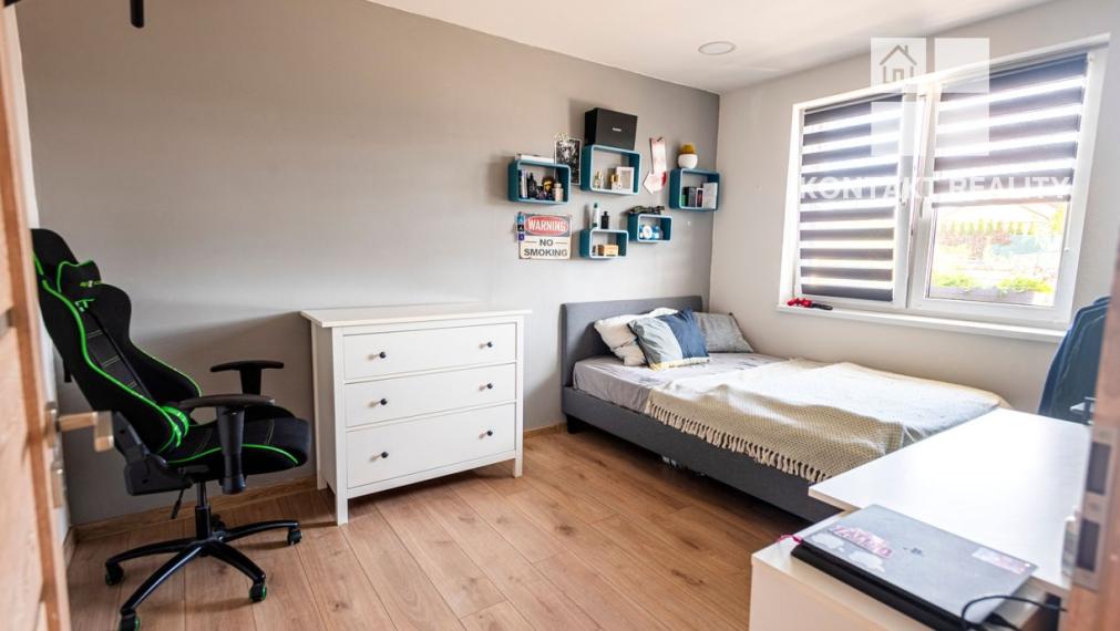 Rezervované.... Pekný tehlový 4 izb. RD - bungalov, zimná terasa, Geča, blízko Košíc 