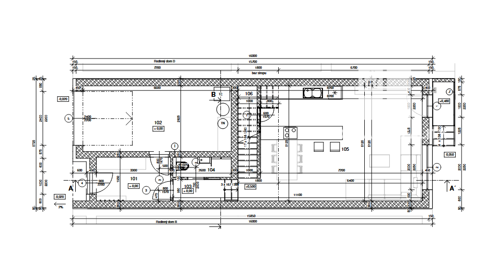 Rodinný dom 192 m2 + garáž, Nižná Hutka, blízko Košic