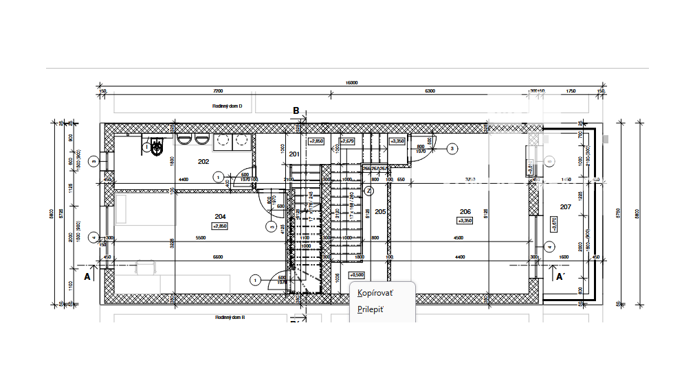 Rodinný dom 192 m2 + garáž, Nižná Hutka, blízko Košic