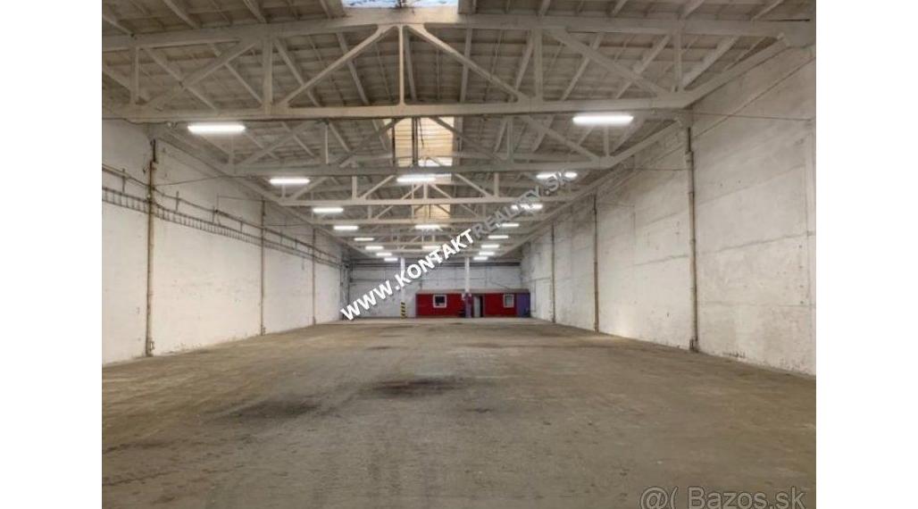 Skladový pr. s rampou 1152 m2, Textilná, Nad Jazerom