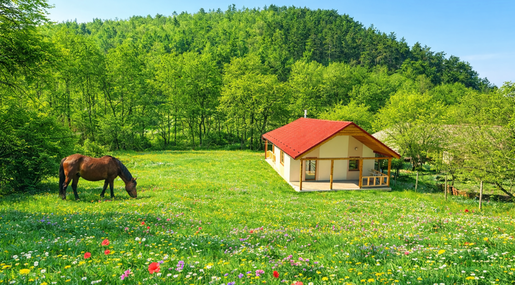 Chalúpka, domček, chata 35km od Košíc, Maďarsko obec Pányok