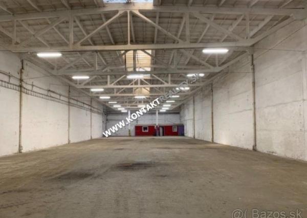 Skladový pr. s rampou 1152 m2, Textilná, Nad Jazerom