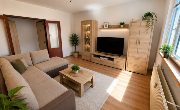 Na predaj 1 izb. byt v tichej lokalite KVP, Titogradská ulica